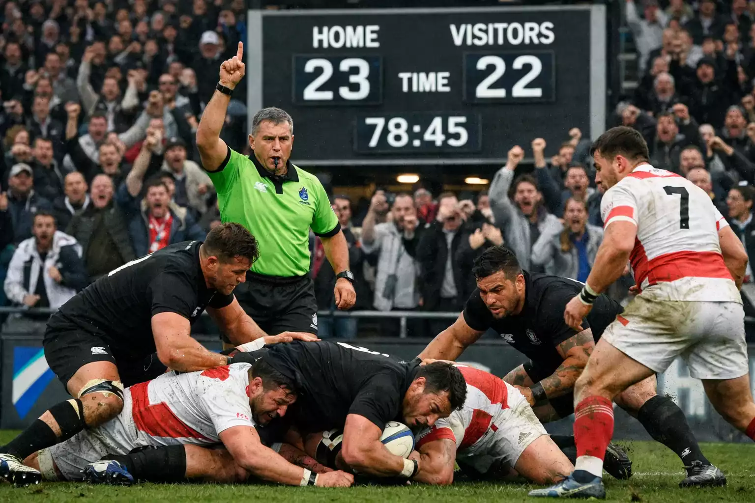 Match de rugby illustrant le pari 1N2 sur le résultat